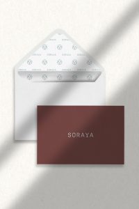 Soraya pre-made customisable brand kit by Leysa Flores Design